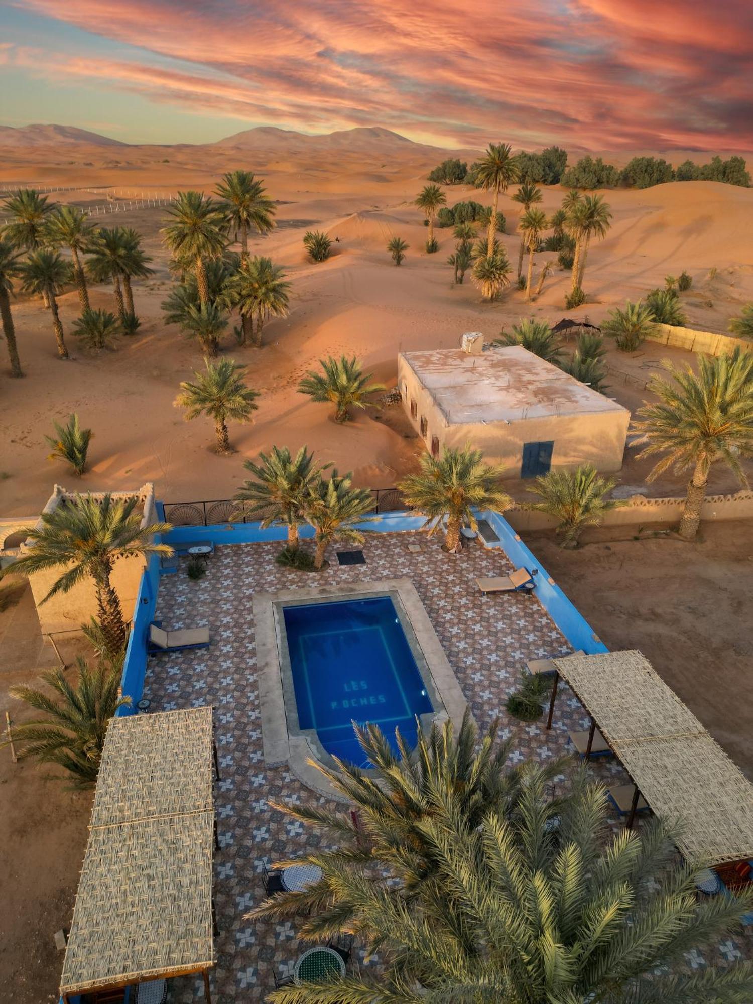Auberge Les Roches Merzouga Eksteriør bilde