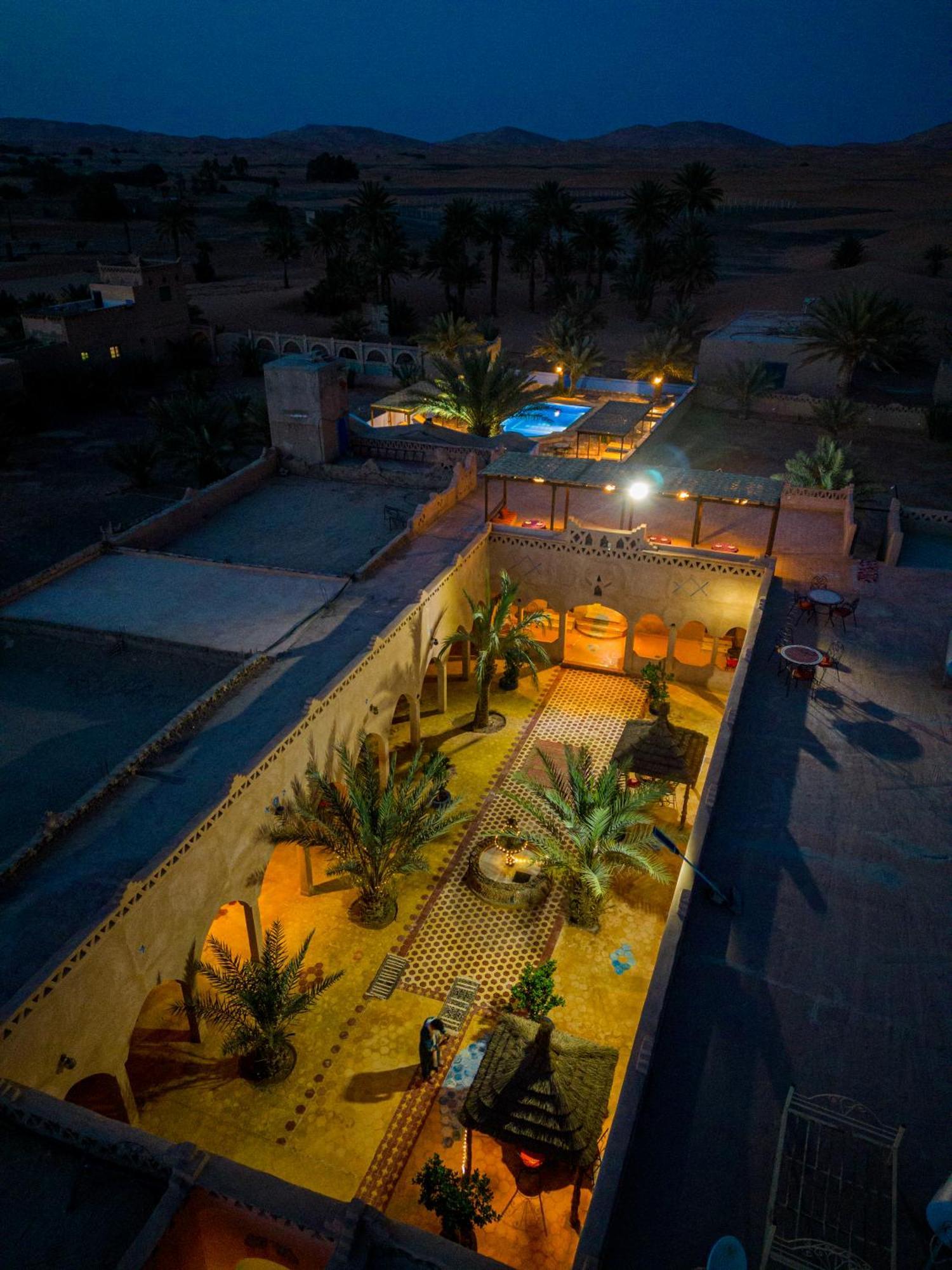 Auberge Les Roches Merzouga Eksteriør bilde